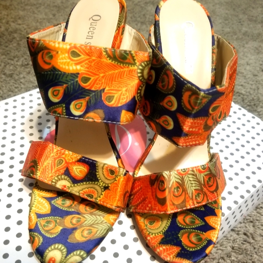 Queen heeled shoes